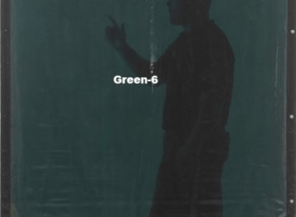 groen 6 lasgordijn
