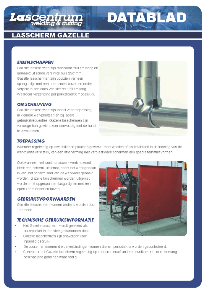 Gazelle datasheet