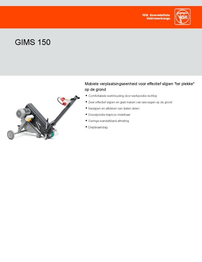 GIMS 150 Datasheet