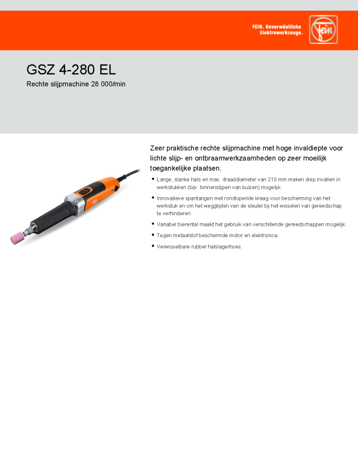 GSZ 4-280 EL Datasheet