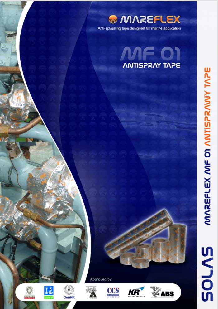 MF01 Anti-splashing tape Datasheet