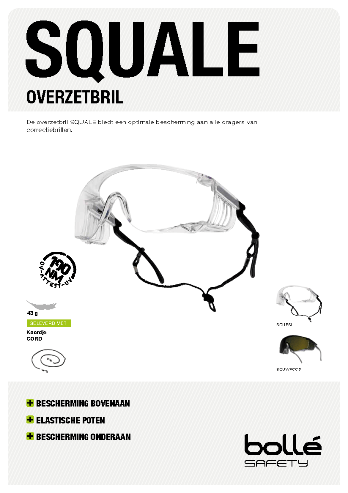 BOLLÉ Safety SQUALE Datasheet.pdf