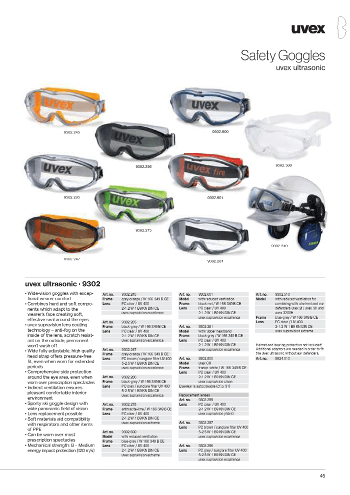 Uvex ultrasonic Datasheet