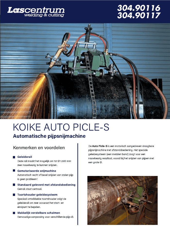 Datasheet Koike Auto-Picle S