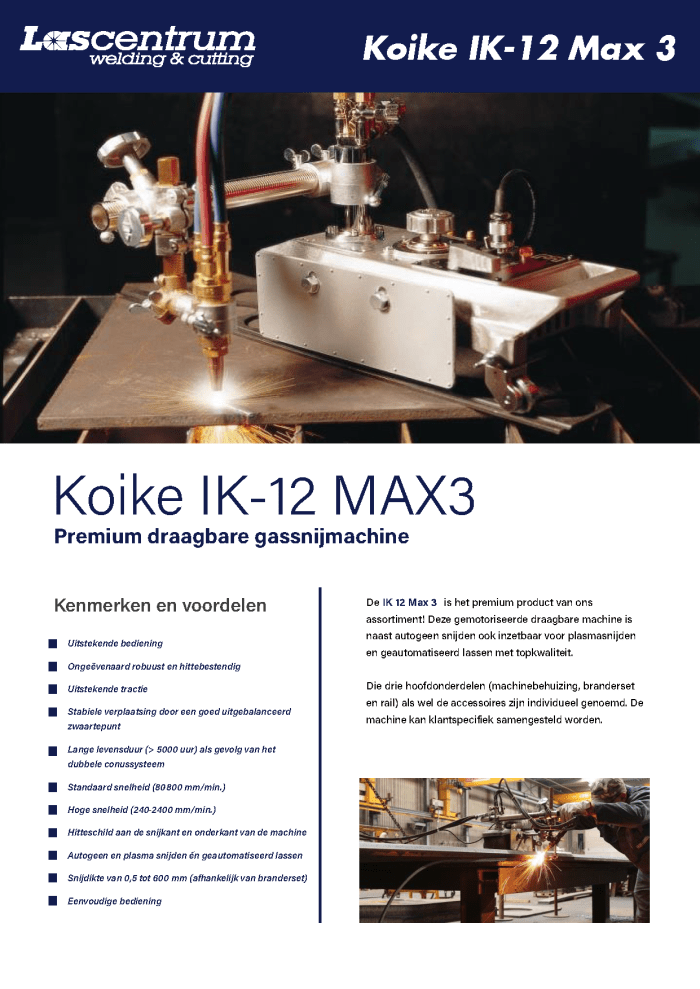 Datasheet IK 12 Max 3