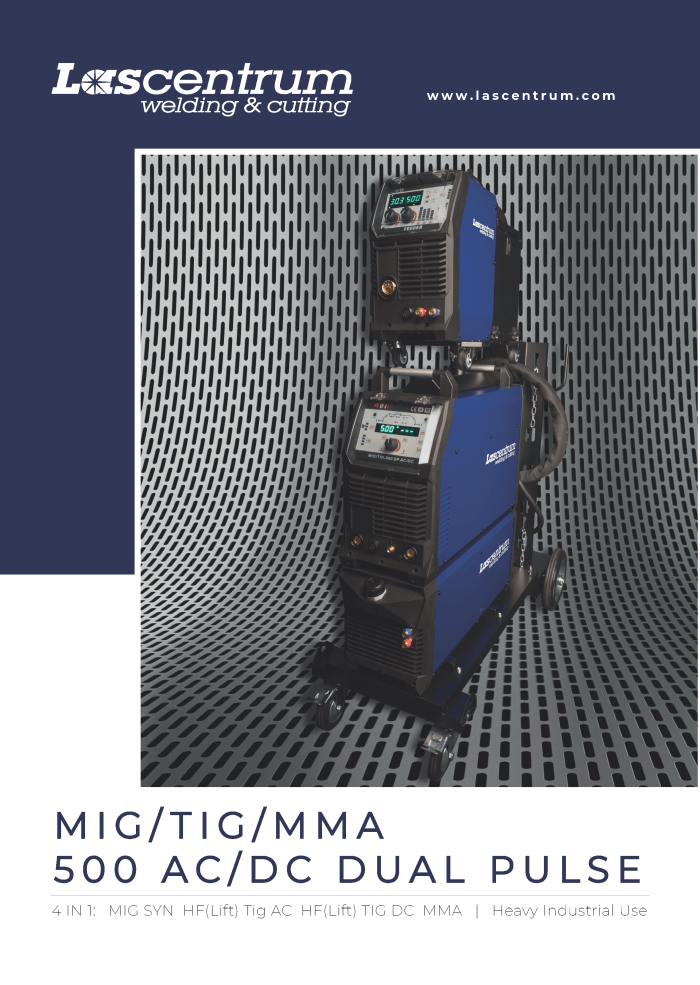 MIG/TIG/MMA 500DP AC/DC