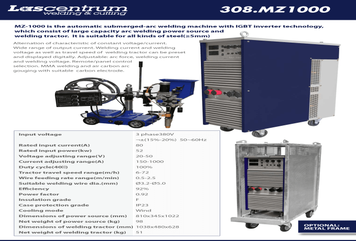 Datasheet MZ1000