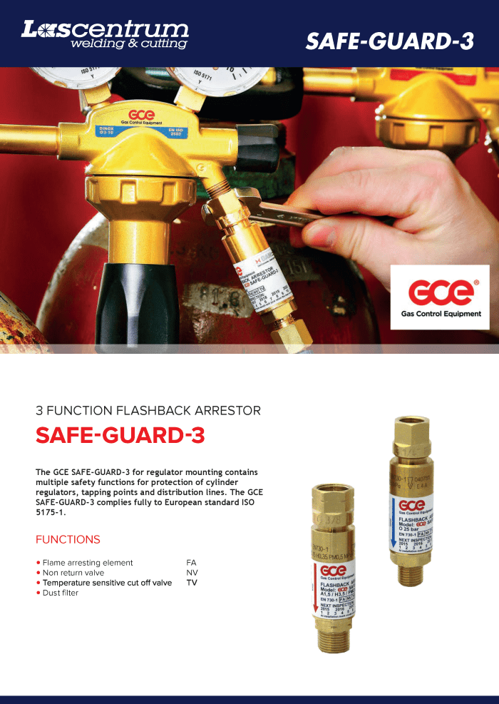 Vlamdover GCE Safe-Guard 3 Datasheet