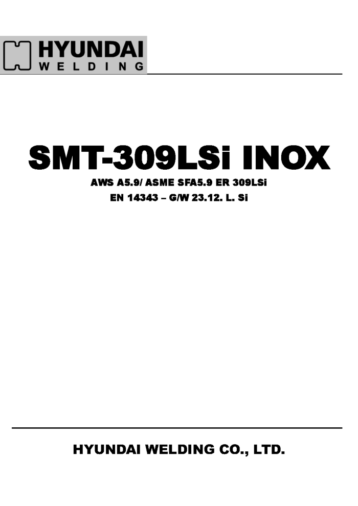 Hyundai SMT-309LSi INOX