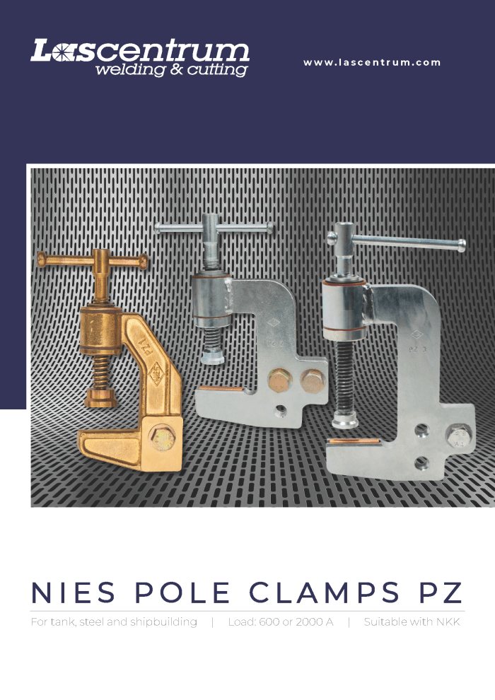 NIES Pole clamps PZ Datasheet