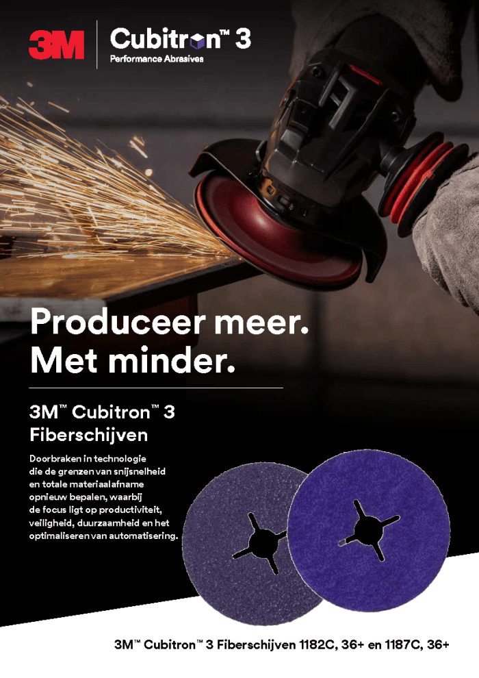 3M™ Cubitron™ 3 fibreschijf datasheet
