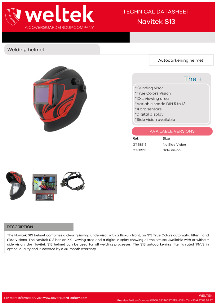 Weltek Navitek S13 datasheet