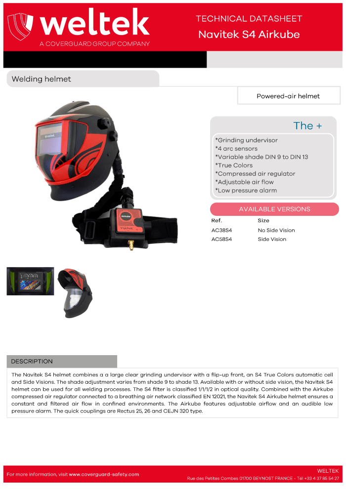 Weltek Navitek S4 Airkube datasheet