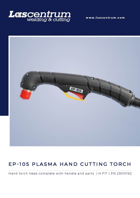 Helvi hand cutting torch EP-105, 75°