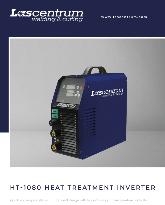Lascentrum HT-1080 Heat treatment inverter