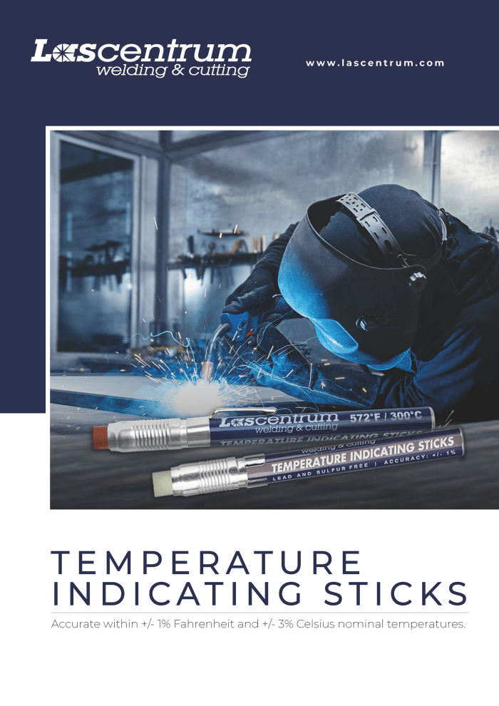 Datasheet temperature indicating sticks
