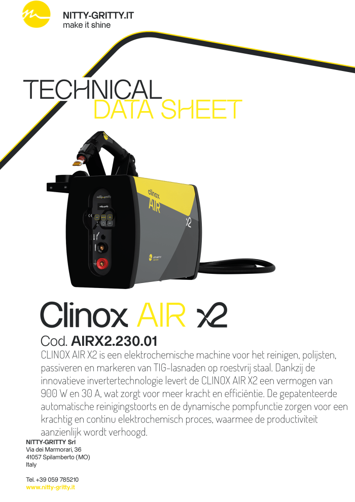 Clinox air X2 nl