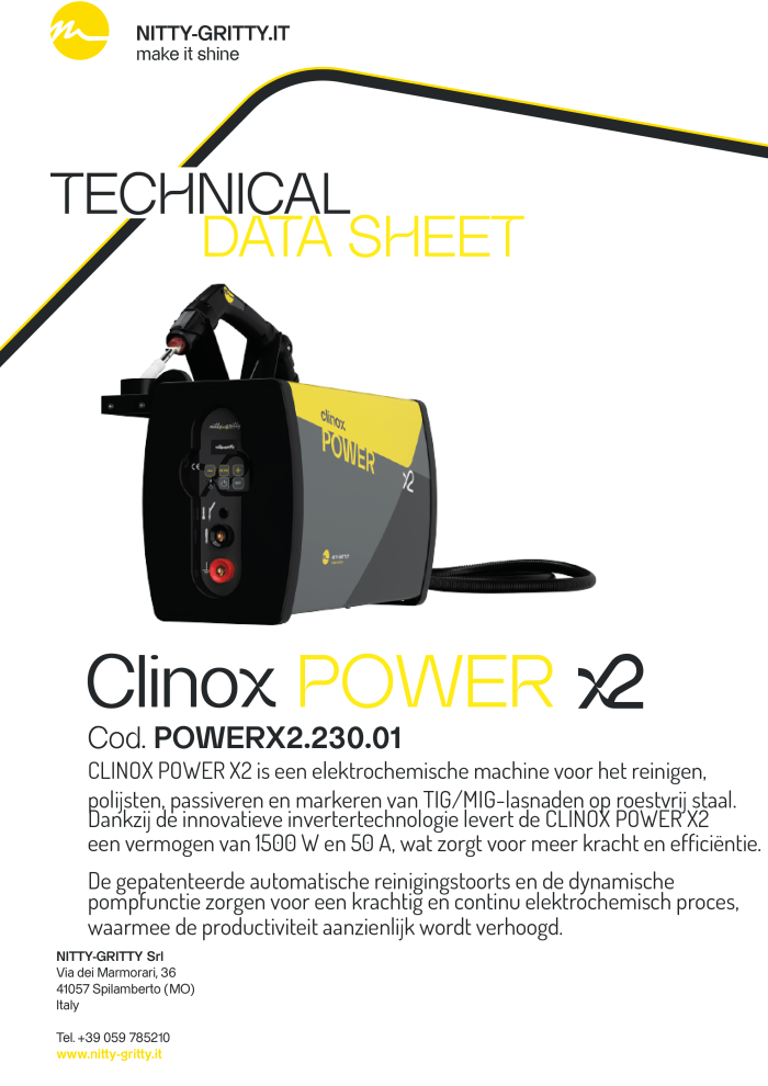 Clinox power X2 nl