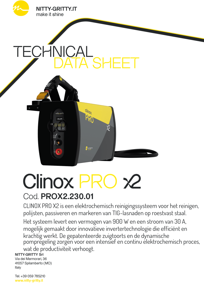 Clinox pro X2 nl