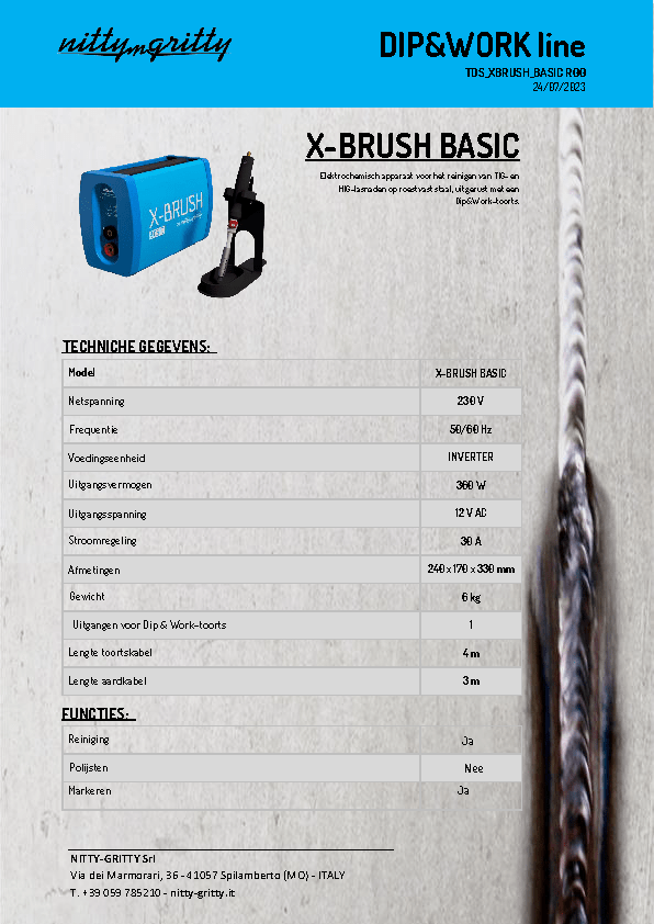 X-BRUSH BASIC NL