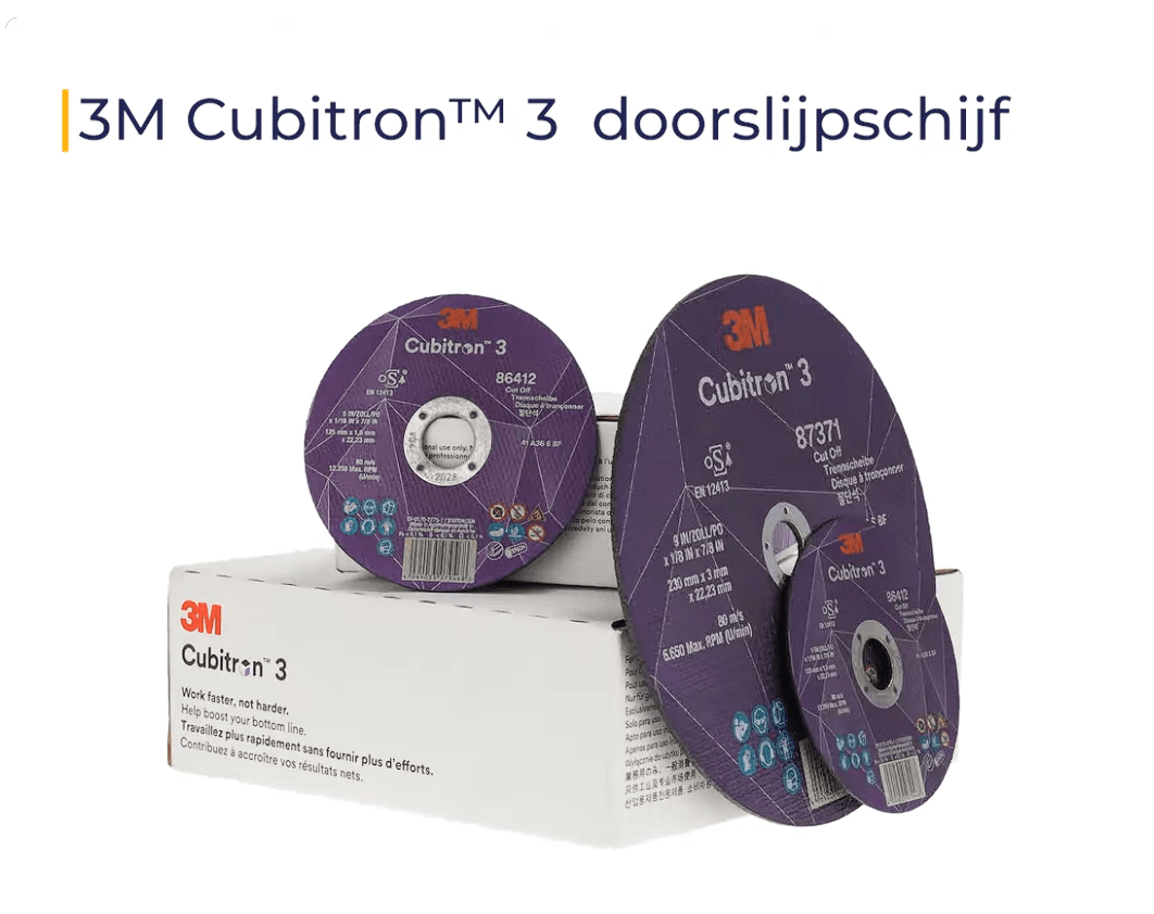 3M Cubitron™ 3 doorslijpschijf