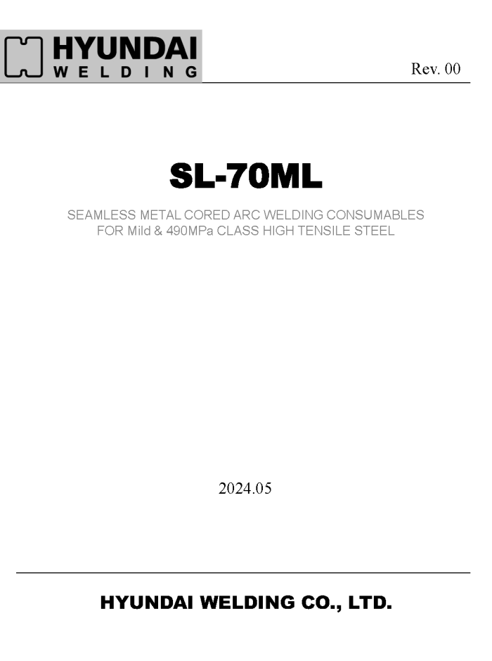 Datasheet Hyundai SL-70ML