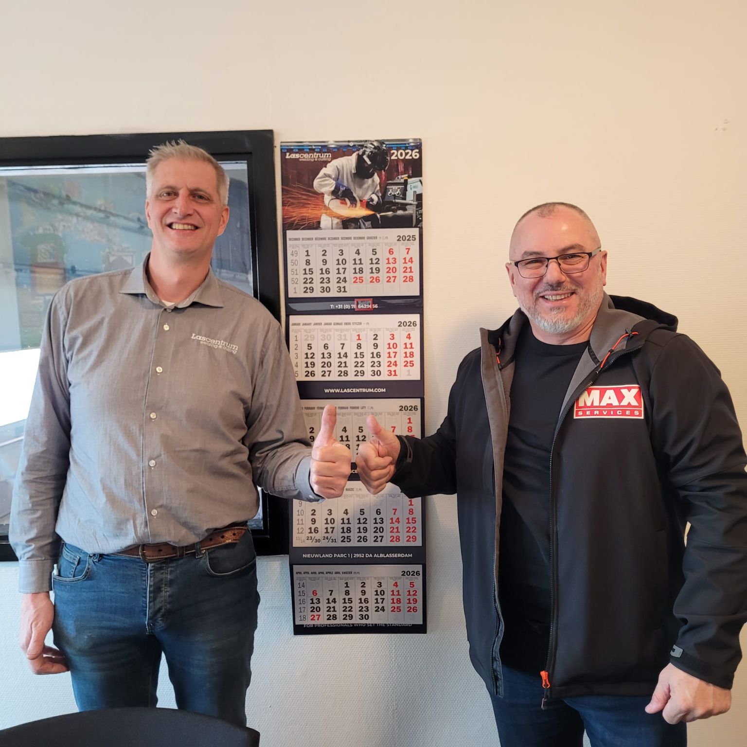 De kalender: Een kleine traditie, maar wel een leuke. Op naar 2026.